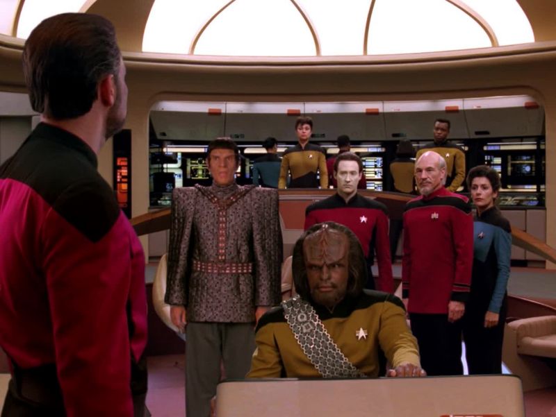 As you wish, Commander Riker