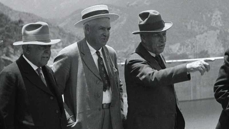 As work proceeded on the dam