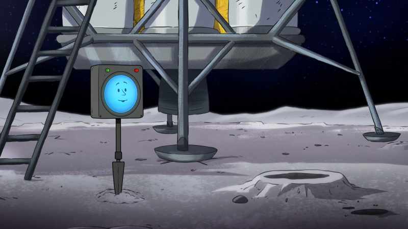 As you've noticed, the moon is covered in craters