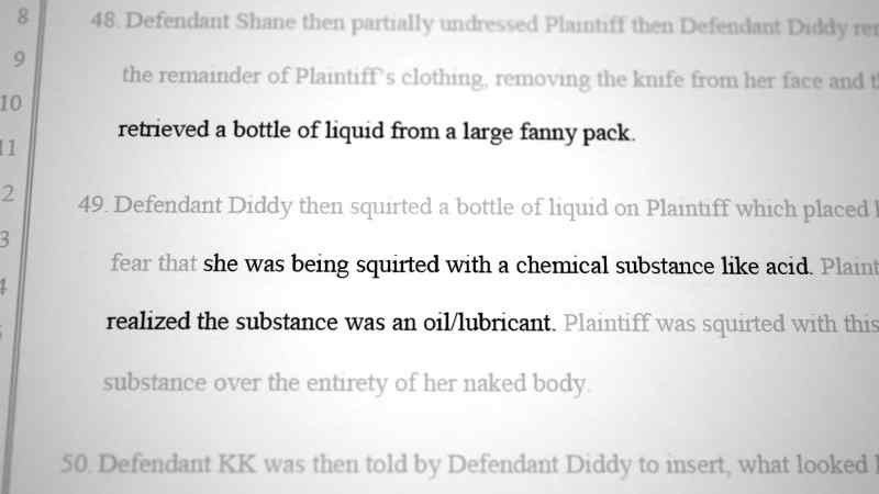 Ashley soon realized that the substance