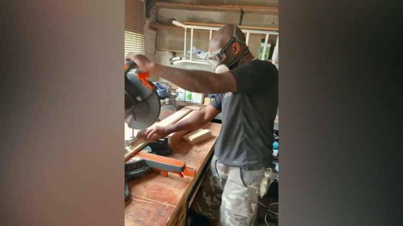 Ash's passion is woodwork
