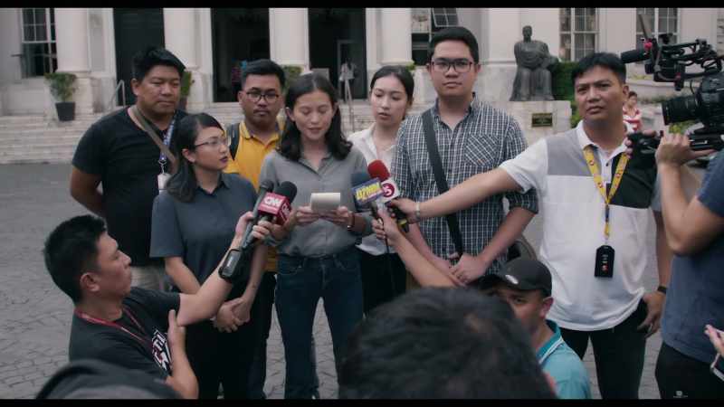 Asking officials questions, face-to-face