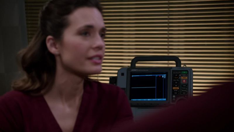 Asystole. She's gone