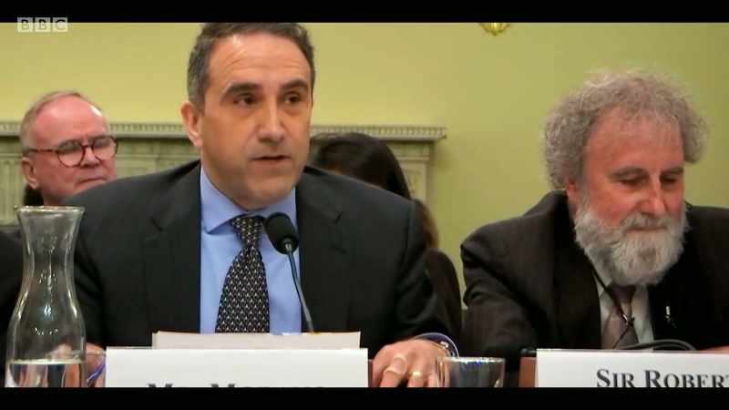 At a recent Congressional testimony