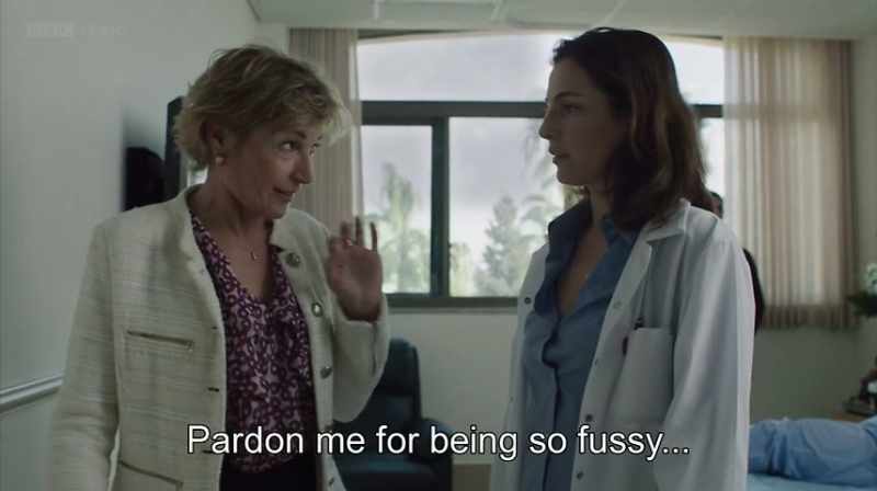 At first, I was held with a group of medical students