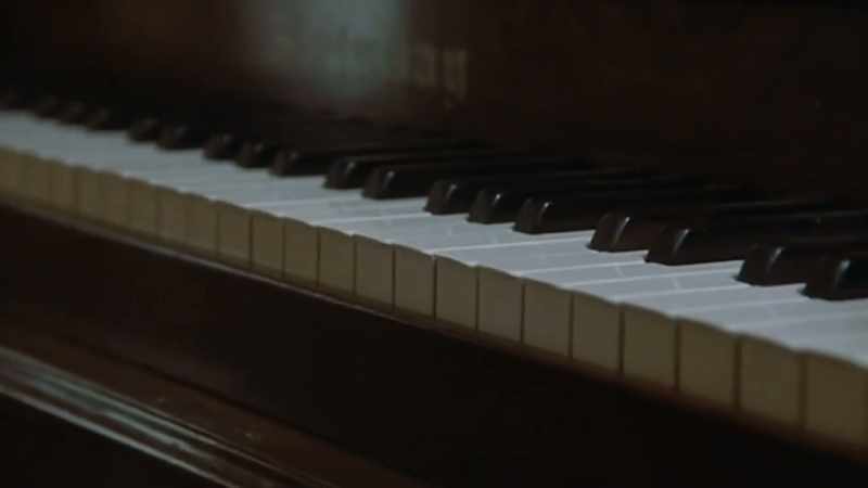 At first, it's really subtle things like a piano note