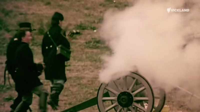 At first the Union gunners returned fire, but then they stopped