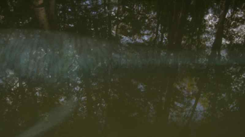 At high tide