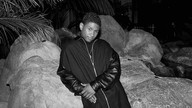 At just 15, Usher was already collaborating with