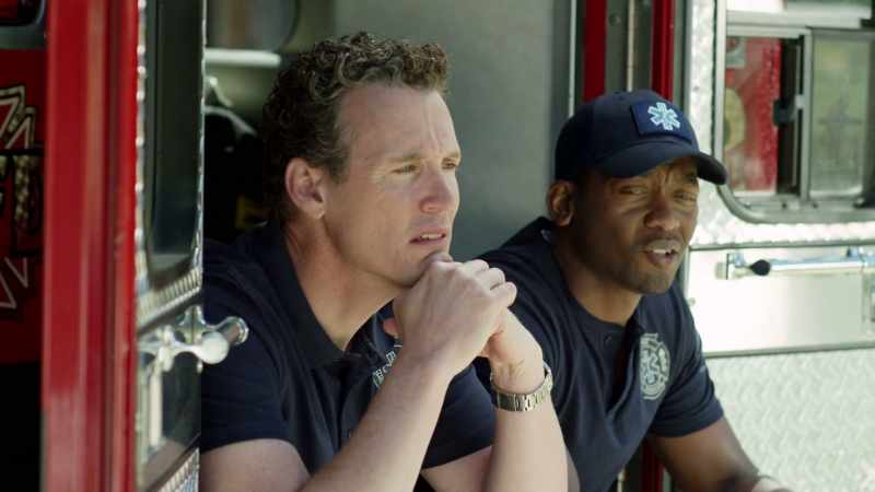 At least at the fire station, I have some distractions