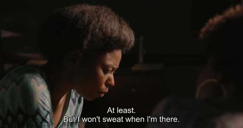 At least. But I won't sweat when I'm there