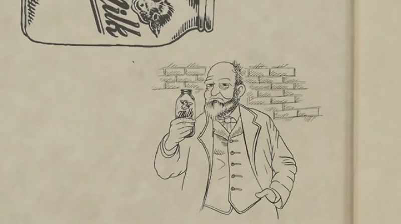 At least william sawyer said it was milk