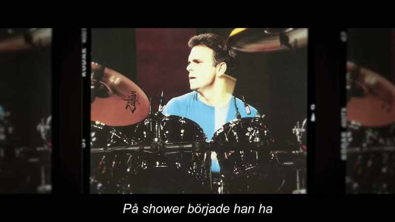At shows he, he started having