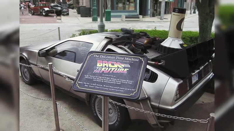 At some point, when it was on display
