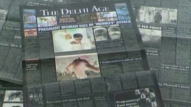 AT THAT TIME, NEWSPAPERS IN DELHI