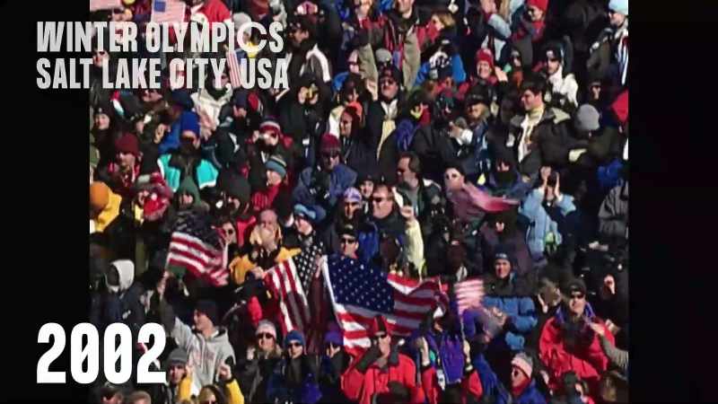 At the 2002 Olympic games