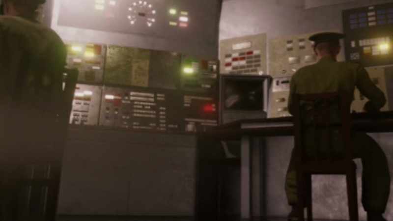 At the base, warning lights lit up on both panels