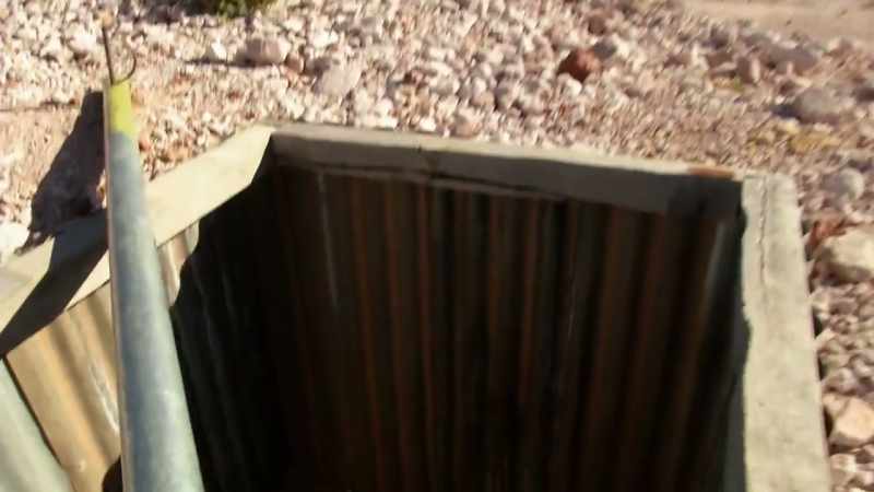 At the bottom of this 30m hole could be both fortune and disaster