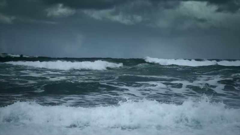 At the end, not catching waves... - Yeah