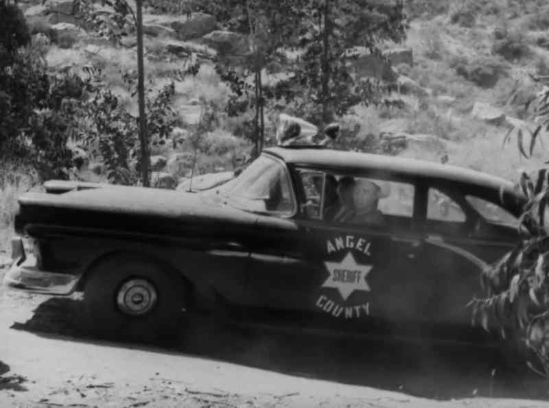 At the location of the crash