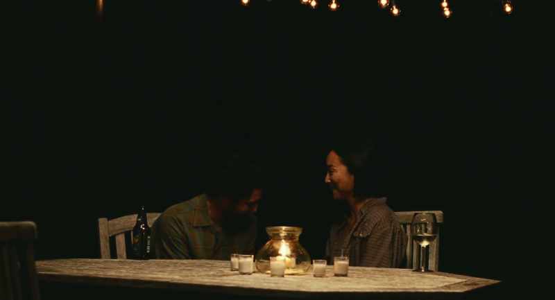 At the same table