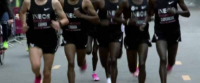 At the same time, note that they are the ones controlling the pace in the front