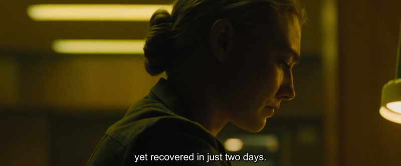 At the same time, the creature gives him a phenomenal capacity for regeneration