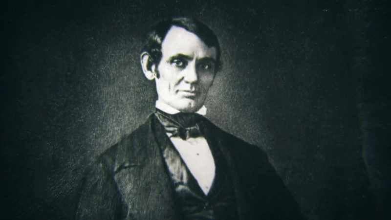At the time, like Lincoln, there's another young man