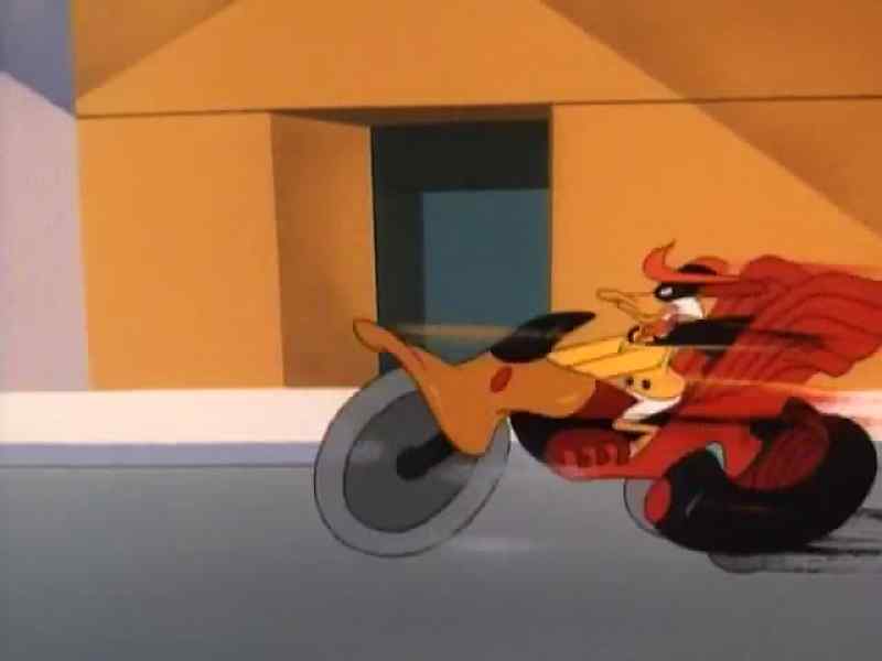 AT THIS SPEED, CATCHING NEGADUCK WILL BE A SNAP