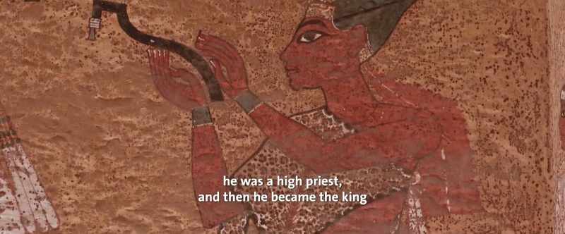 At that time, he was a high priest