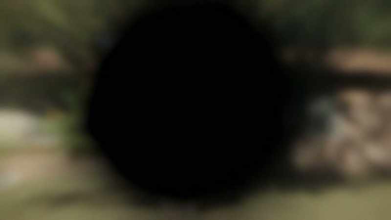 At that time, I could see houses