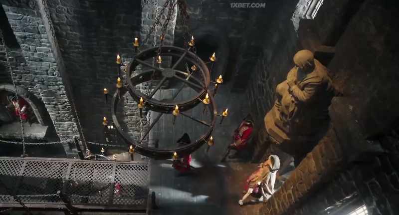At this very moment, the prisoner is beating Mister Hook