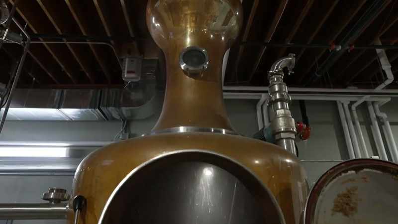 At work, we have a 600 liter hybrid still. It's a beast