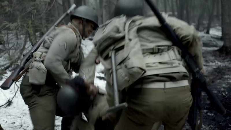 [attacking gunfire]