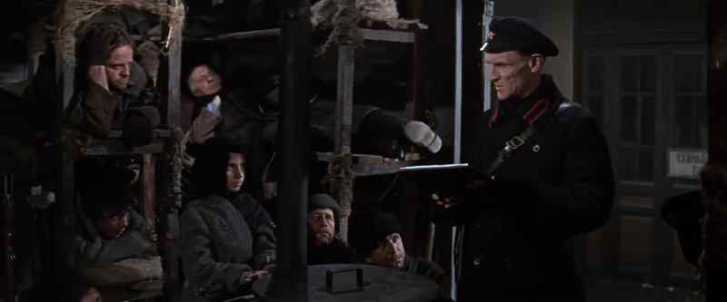 Attention, comrades, your train will leave tomorrow morning