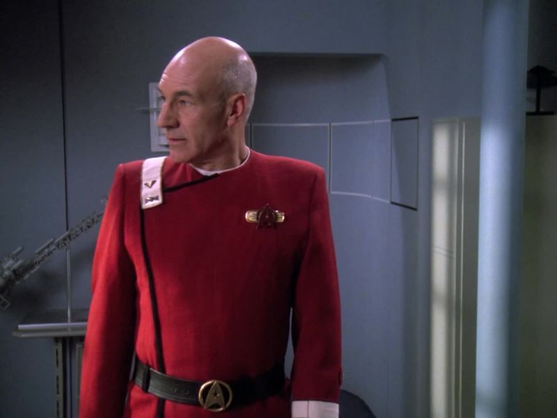 Attention on deck, Ensign Picard!