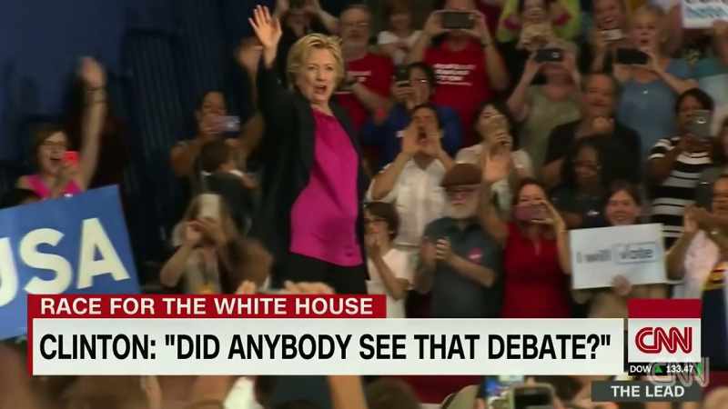 [audience cheering]