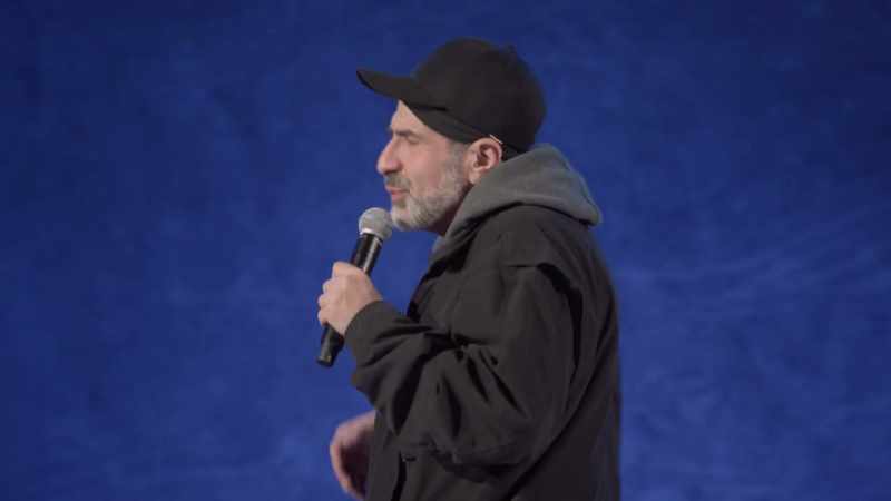 [audience laughing] - [Attell chuckles]