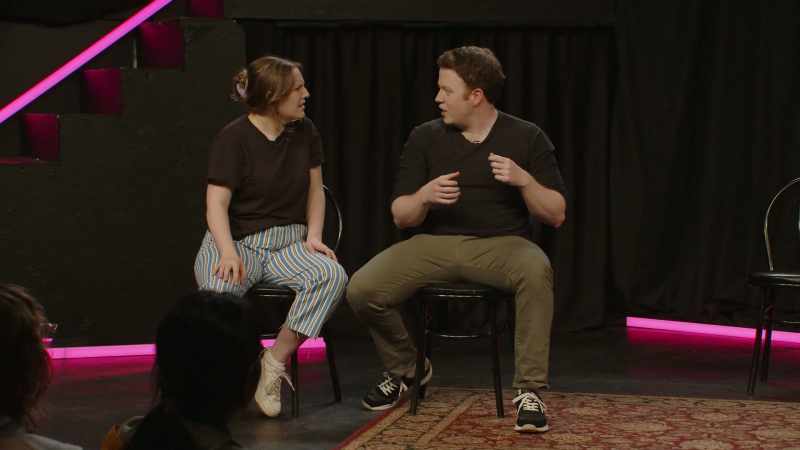 (audience laughing)