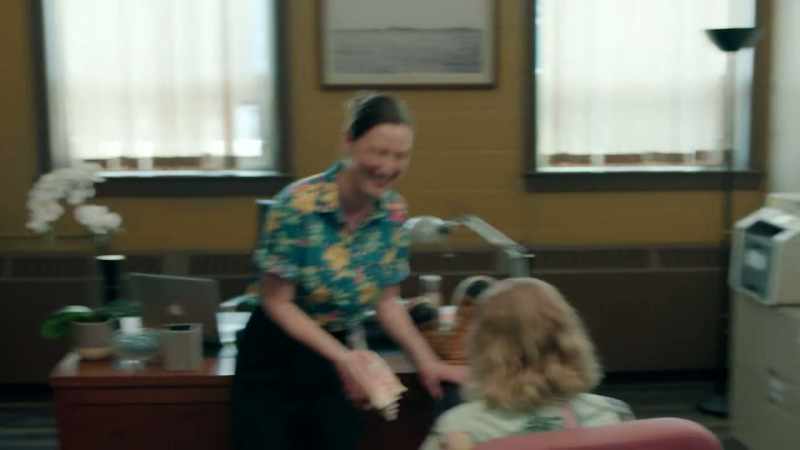 Audrey: It just winds around and around