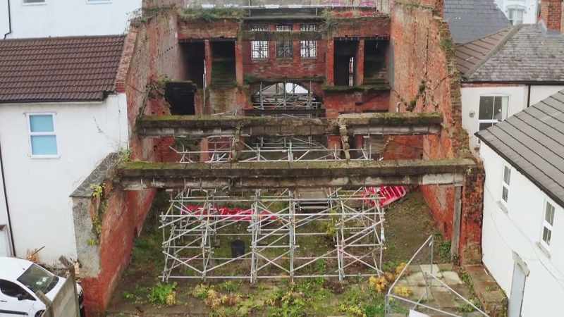 [Auerbach] This building is in really bad shape