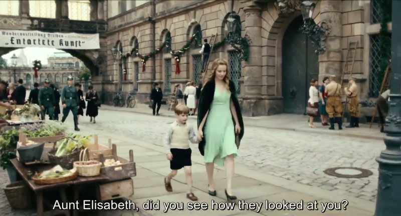 Aunt Elisabeth, did you see how they looked at you?