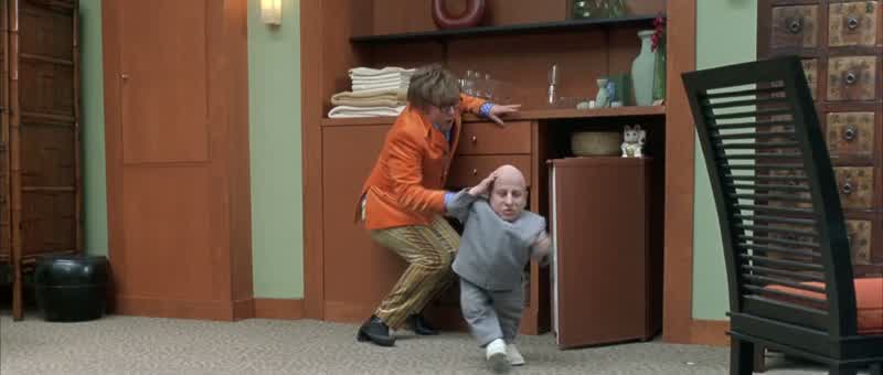 AUSTlN: Come back here, you littIe bugger