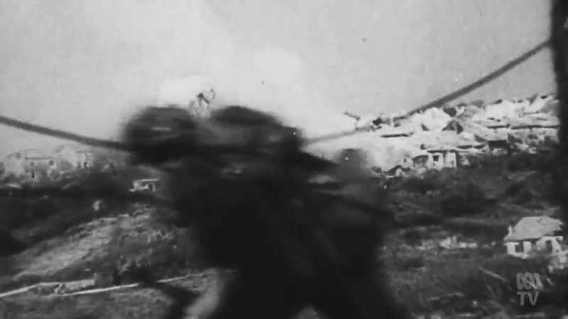 Australian troops were on the move after Gallipoli