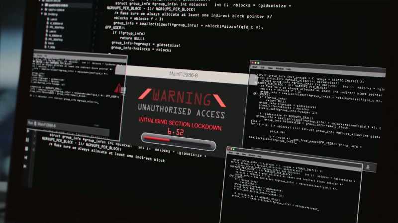 [automated voice] Unauthorized access. Initializing section lockdown