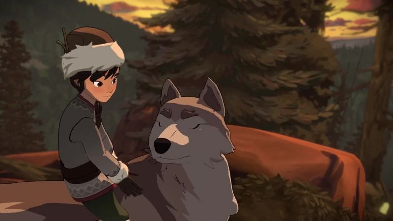 [Ava whimpers and barks] -Wait, Ava! Come back