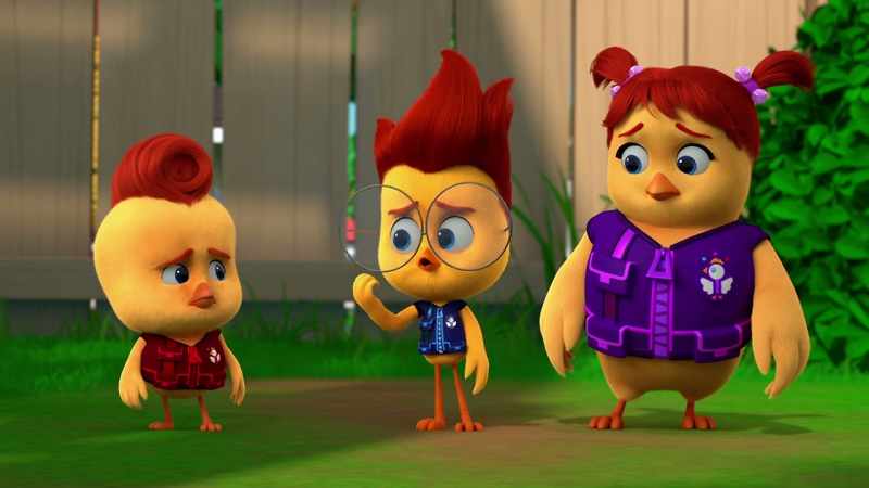 Aw, feathers. Now we've got no clues