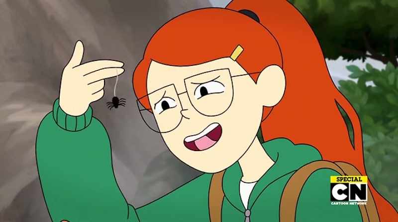 Aw! It's just a little spider