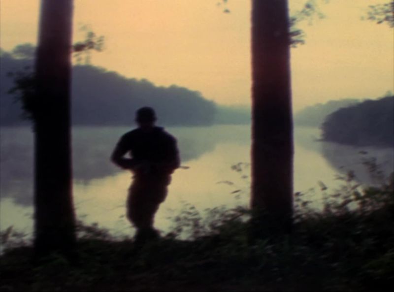 B.A. (OFFSCREEN): One night, I was walking point and took a