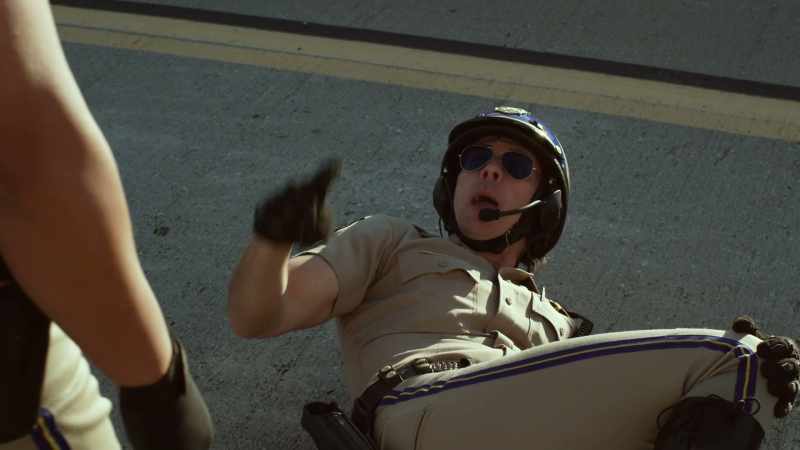 B, I have to write tickets and be safe and good conduct!